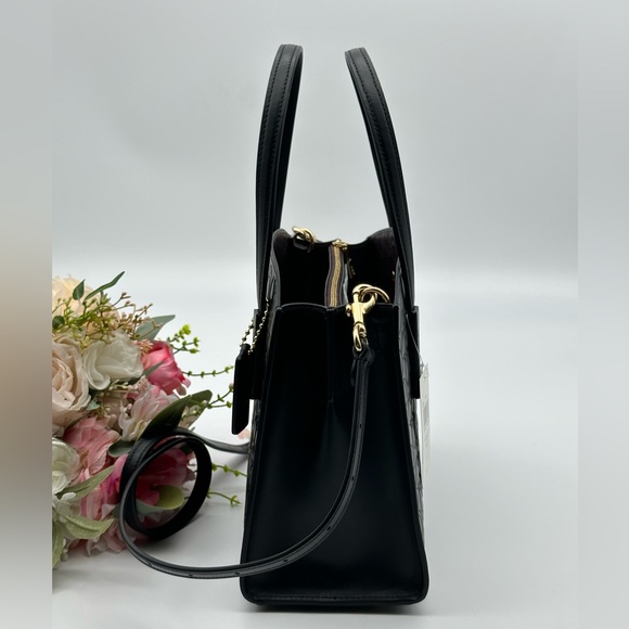 Coach Signature Leather Carryall Bag - Picture 11 of 15